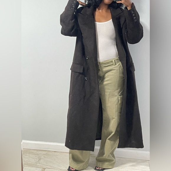 Astr the label long brown coat - Picture 4 of 9